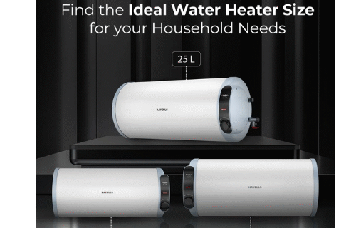 Fabia Slim Horizontal Storage Water Heater (Geyser)