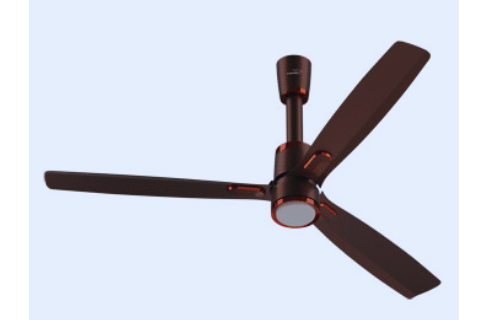 V-Guard AirWiz BLDC Premium Fans – Crafted to Reflect Aspirations Elegance Brown Matte