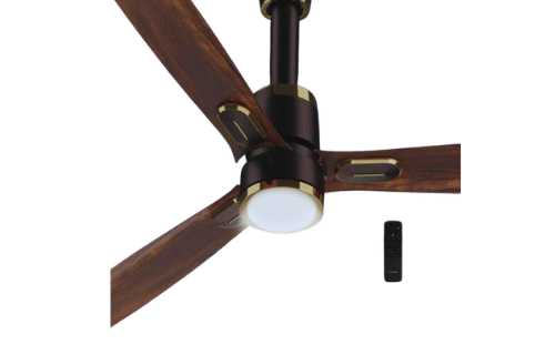 V-Guard AirWiz BLDC Premium Fans – Crafted to Reflect Aspirations Choco teak wood