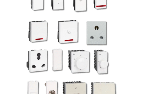 ABB ADIYA SWITCHES AND SOCKETS WHITE