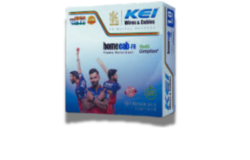 KEI WIRES & CABLES Homecab 2.5SQMM 1 Core Copper Flame Retardant House Wire PVC Insulated Cable for Domestic & Industrial Electrical Wiring, 90 Meters