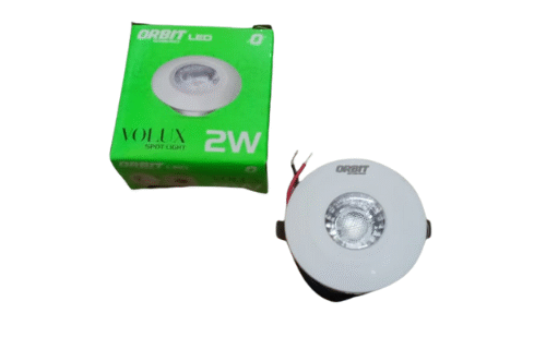 Orbit 2W Button LED Spot Light, Round
