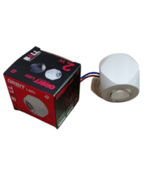2W Button LED Spot Light, Round, WARM WHITE