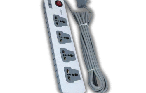 LYNX POWER STRIP 4SOCKET+1SWITCH 5MTRS CABLE CONA