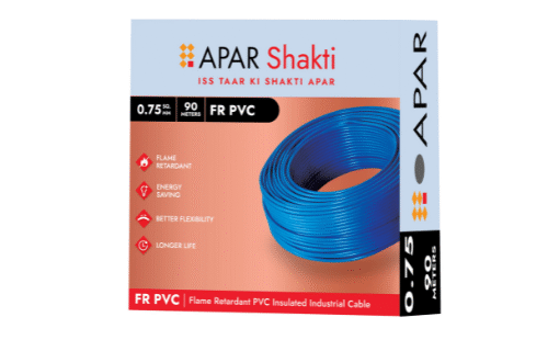 APAR SHAKTI Wire, 90 m, Wire Size: 6.0 sqmm