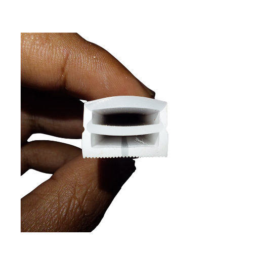 Flexible Silicon Linear Profile 10X10mm 110/MTR for 6mm Strip - Image 2