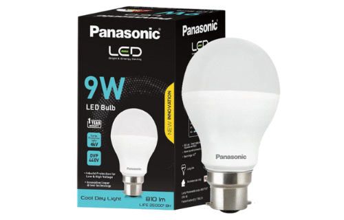 9W LED BULB B22 6K PANASONIC (PACK OF 4)