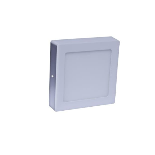 8 Watt Bright LED Surface Panel Light for Direct Ceiling (not for POP) Open/Surface White Light Color - Image 4