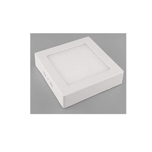 8 Watt Bright LED Surface Panel Light for Direct Ceiling (not for POP) Open/Surface White Light Color - Image 3