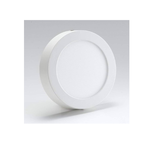 8 Watt Bright LED Surface Panel Light for Direct Ceiling (not for POP) Open/Surface White Light Color