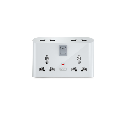GM 3 Pin 6 AMP Universal Multiplug Travel Adapter with 4 Charging Point | Useful for Home Applications, Mobiles, Computers, Laptops | Adapter with Inbuilt Surge Protector & Power Indicator | GM 3019 - Image 7