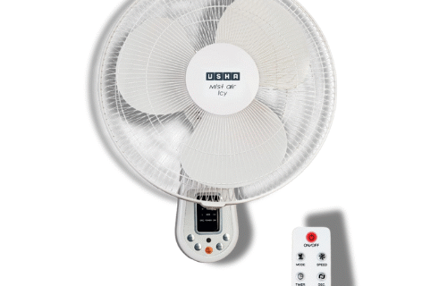 Usha Mist Air Icy 400MM wall fan With Remote