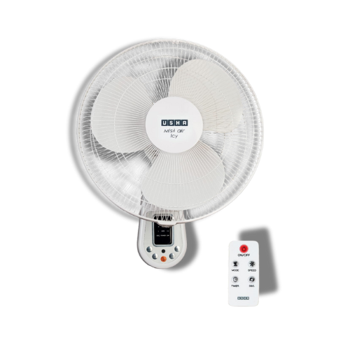 Usha Mist Air Icy 400MM wall fan With Remote