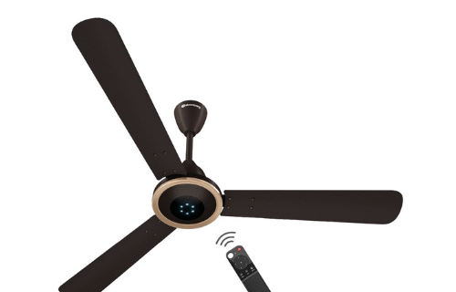 Erica Meta Ceiling Fan 1200MM Blaze Brown