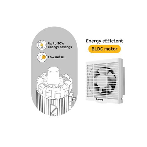 Atomberg Efficio Exhaust 150 mm Exhaust Fan  (White) - Image 6