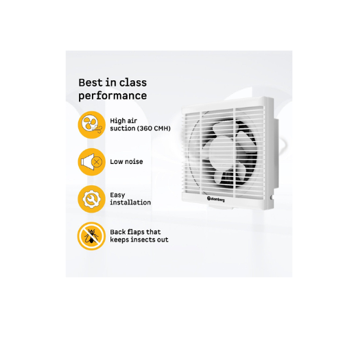 Atomberg Efficio Exhaust 150 mm Exhaust Fan  (White) - Image 5