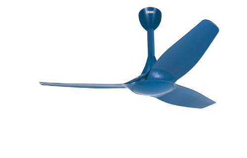USHA Heleous 1220mm BLDC Ceiling Fan Premium, RF Remote, Rust Free, ABS Blades, Imperial Blue