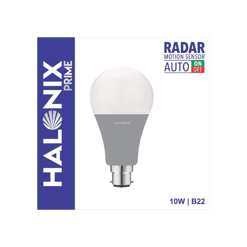 Halonix 10 Watt_Hours B22D Led Cool Day Light Motion Sensor Bulb - Image 2