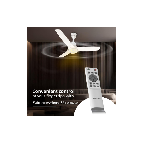 PHILIPS iluminAir beamer LED Light with fan | BEE 5 star Rated Energy Efficient LED Light with fan with 300 RPM & 100% Copper Winding, Warranty : 3+2 Years (Ice White) - Image 5