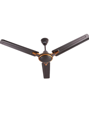 USHA Racer Chrome 1200mm 50 Watt Energy Efficient 1 Star Rated Power Saving High Speed Decorative Ceiling Fan