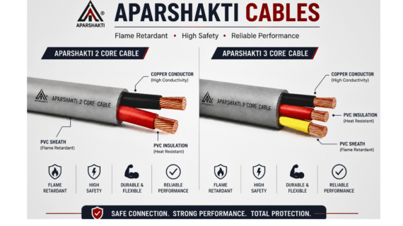 APAR MULTI CORE WIRE BLACK/WHITE 100MTR