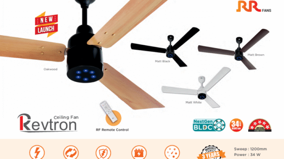 RR REVTRON CEILING FAN BLDC